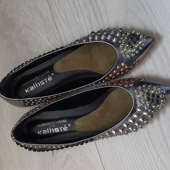 Kalliste  studded flats size 6 - Picture 1 of 6